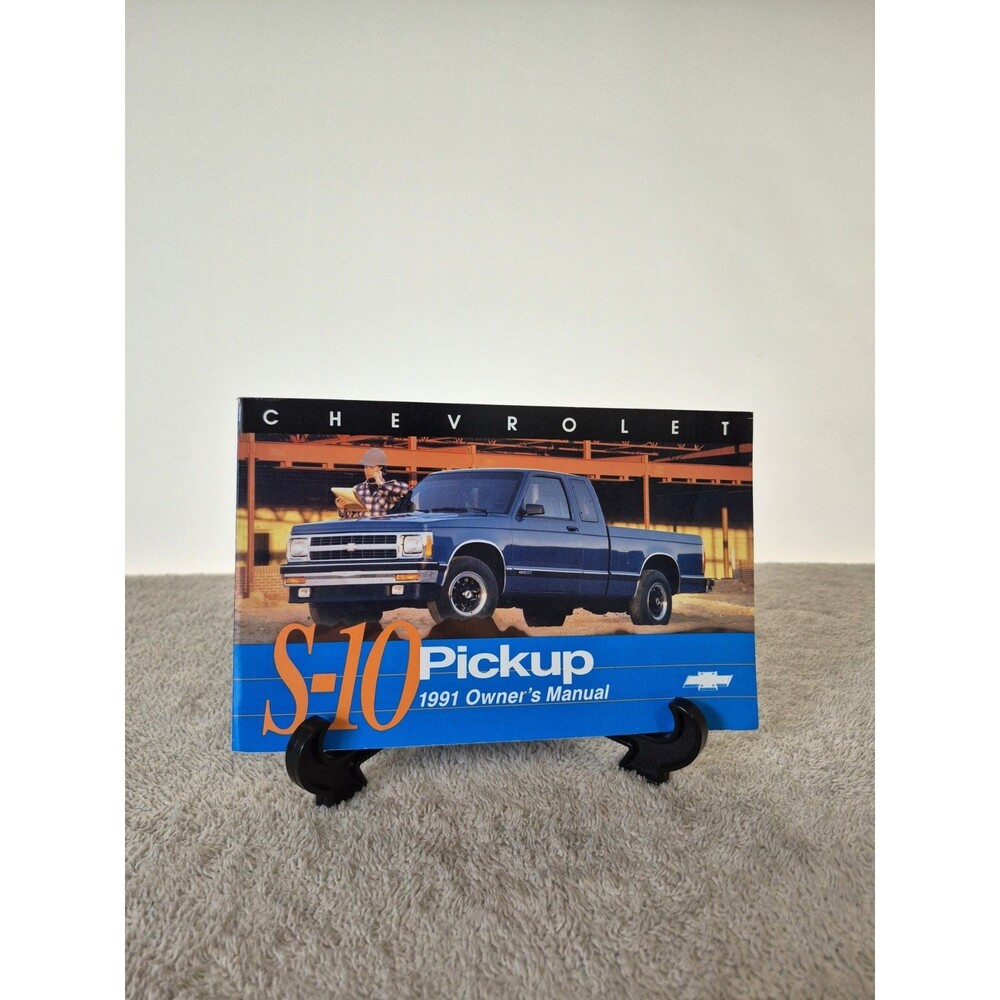 1991 Chevrolet S-10 Pickup Owner's Manual OEM Chevy S10 Truck Book